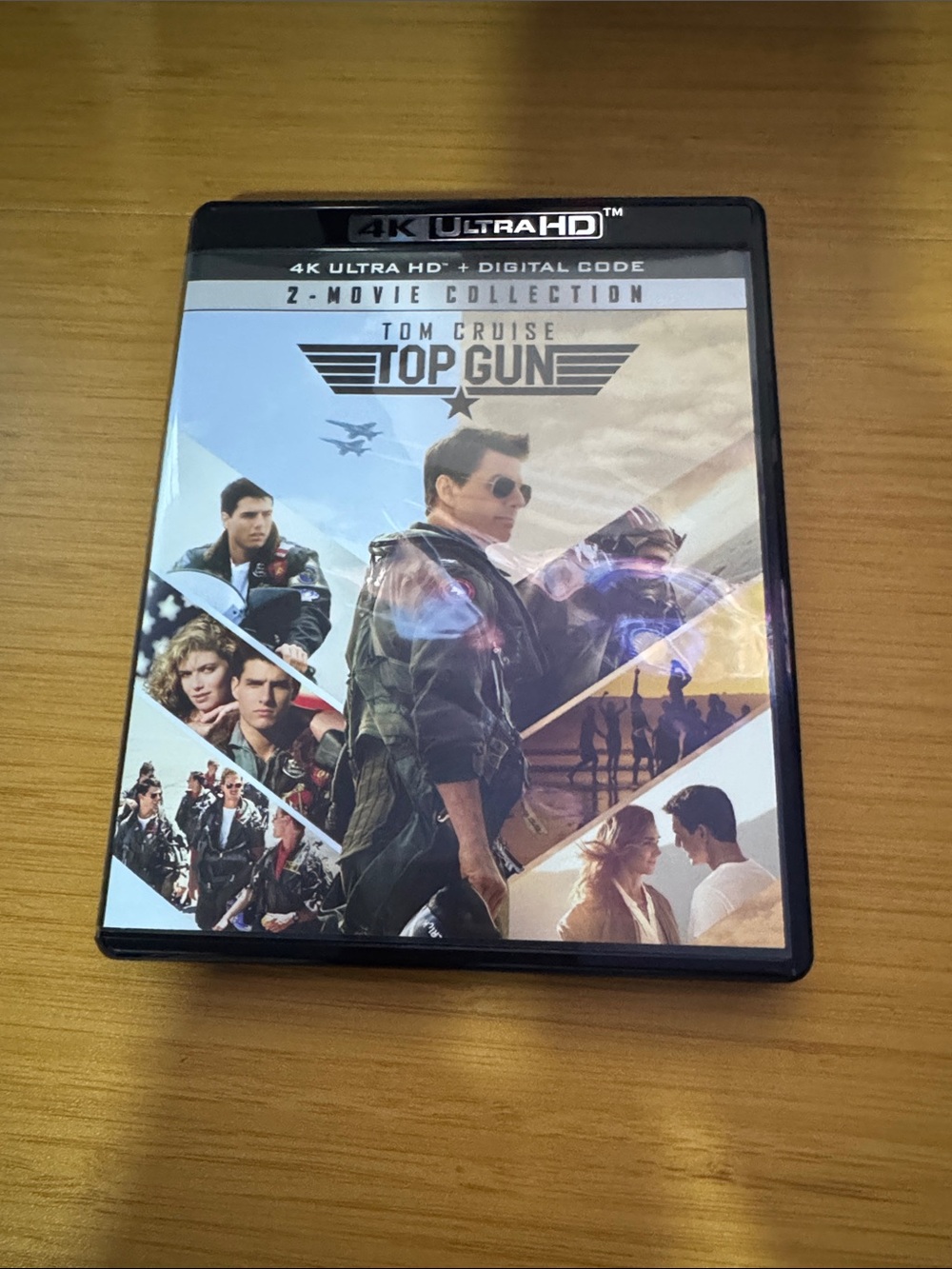 Top Gun & Top Gun Maverick 1 & 2 Movie Set 4k UHD - Tom Cruise